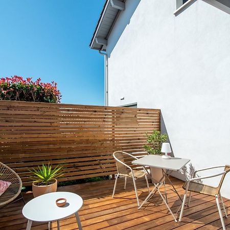 Studio Cocon Enea Bidart, Terrasse Et Parking Esterno foto